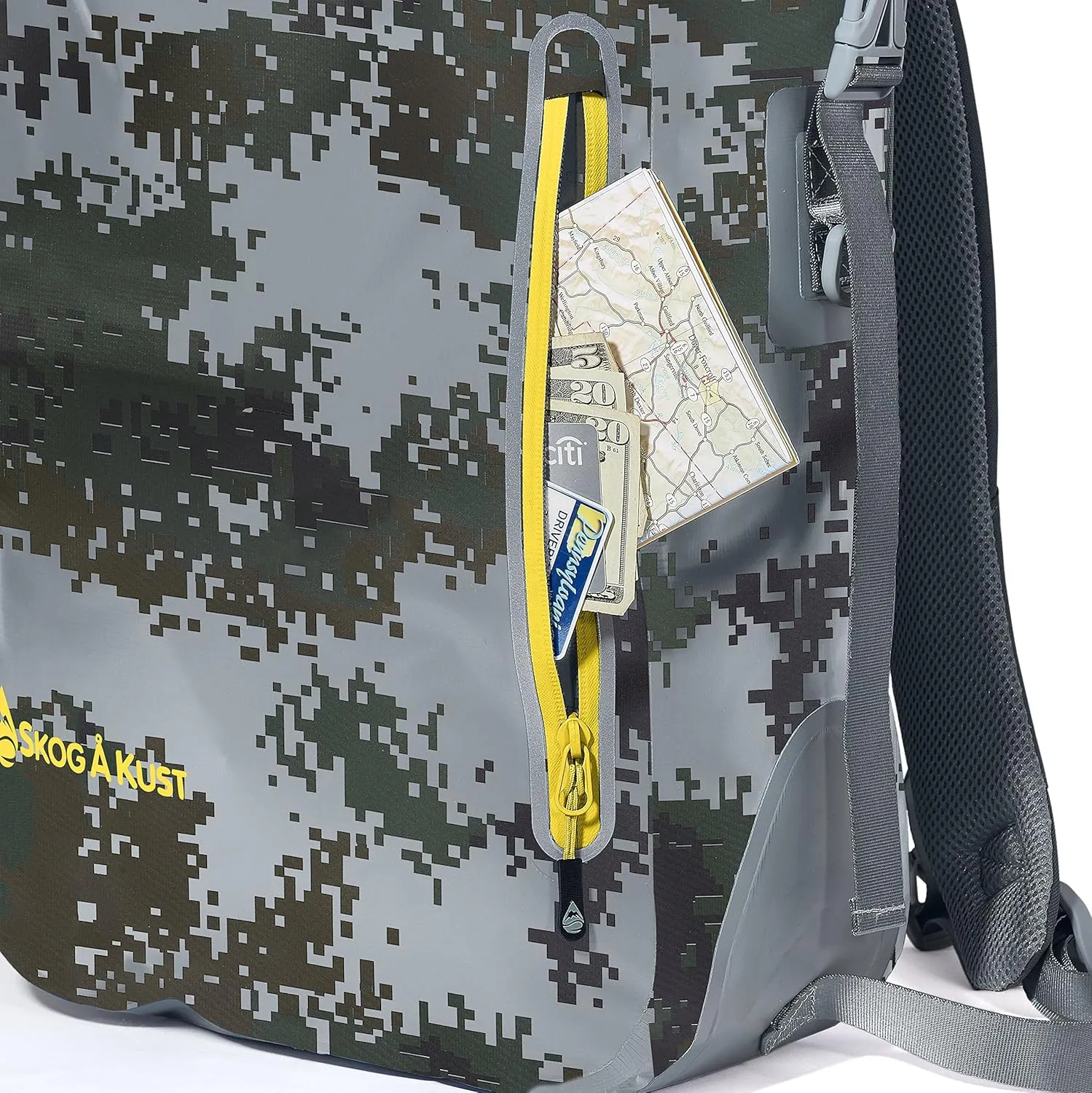 Skog  Kust BackSak Heavy Duty Waterproof Backpack - Gear Bag for Sports, Travel, & More - 25 & 35 Liter Sizes