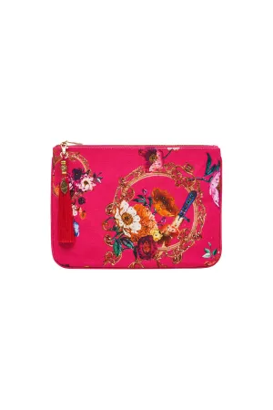 SMALL CANVAS CLUTCH APPLE EYED