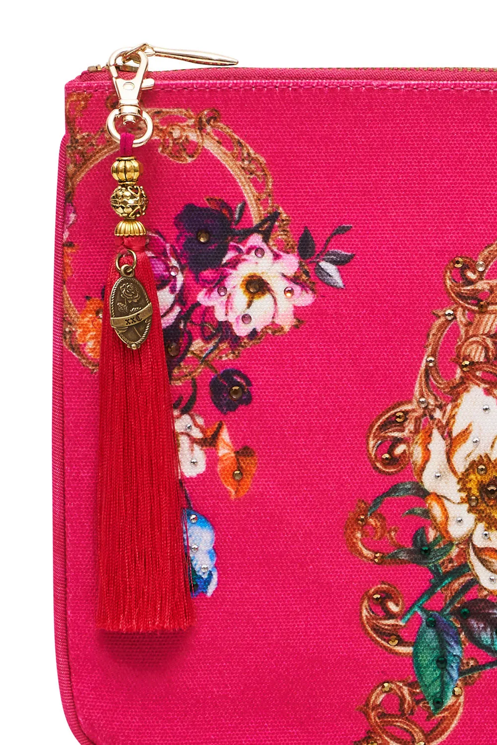 SMALL CANVAS CLUTCH APPLE EYED
