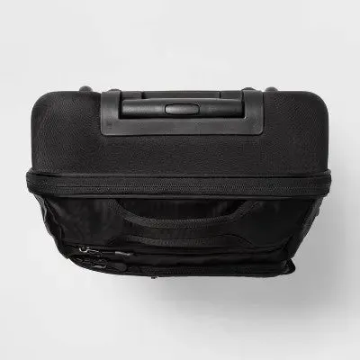 Softside Carry On Suitcase Black - Embark