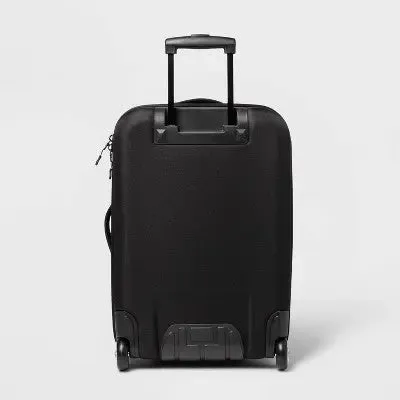 Softside Carry On Suitcase Black - Embark