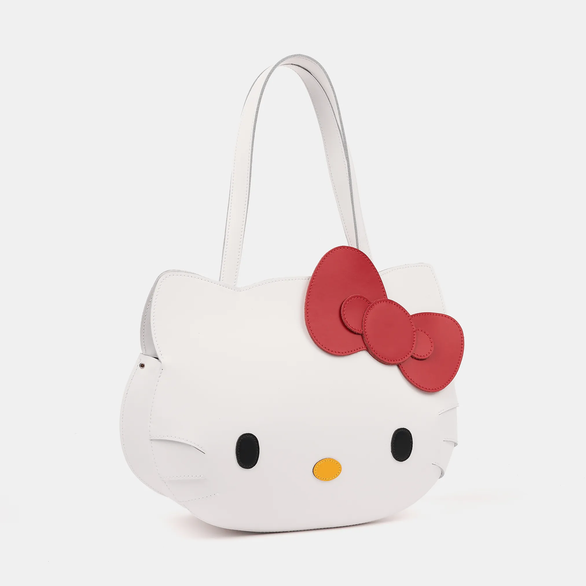 The Hello Kitty Face Tote - Brilliant White