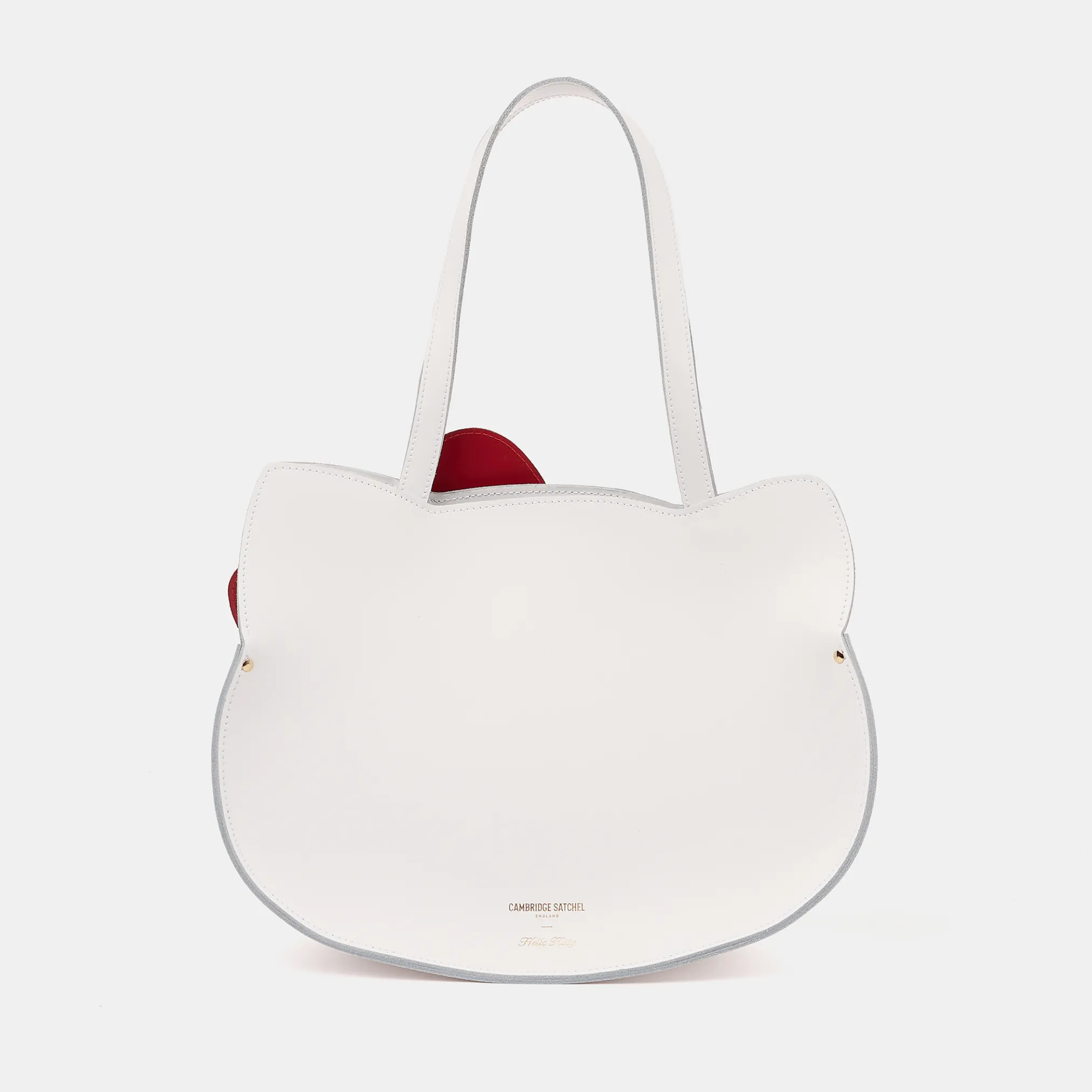 The Hello Kitty Face Tote - Brilliant White