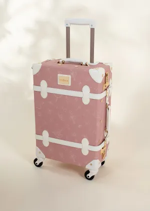 Vegan Leather Carry-On Suitcase - Ballerina