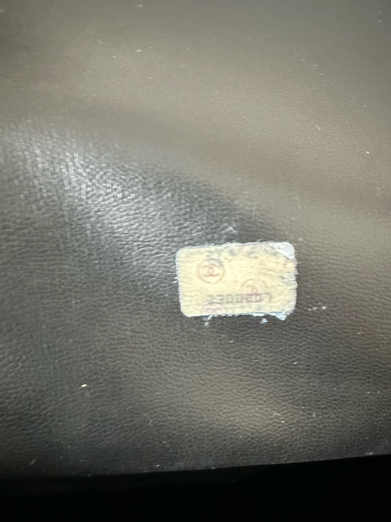 Vintage Chanel quilted tote 24k gold