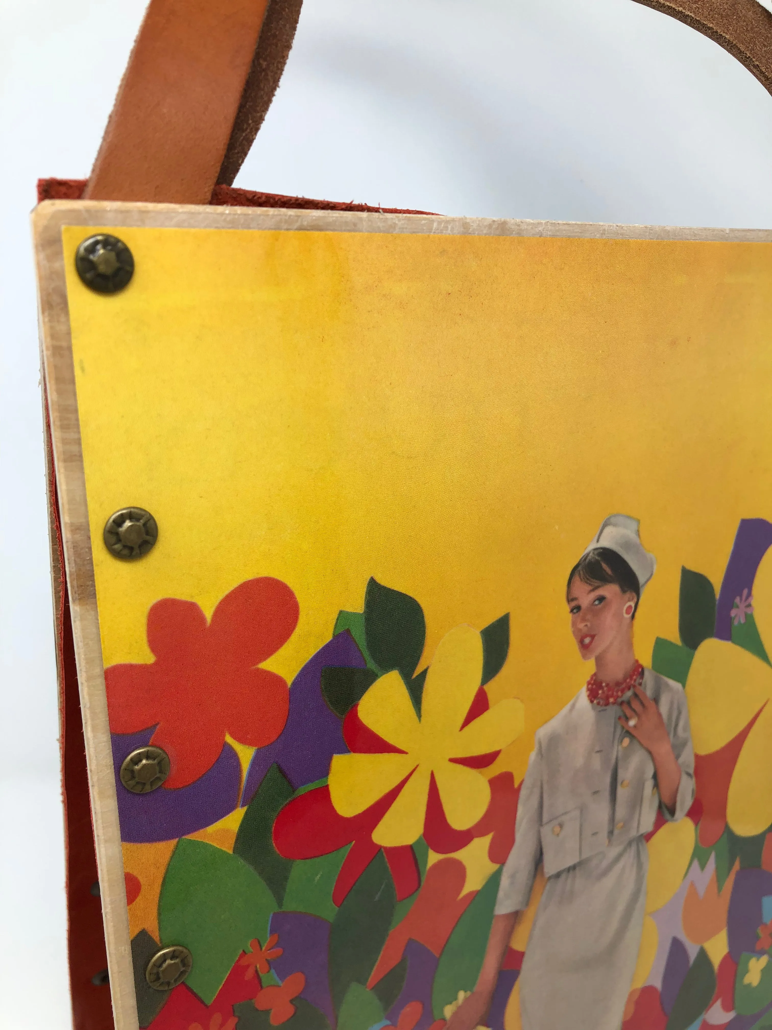 Vintage Graphics Tote Bag - Vogue Summer Fashion and Ritz Polish Vogue 1959
