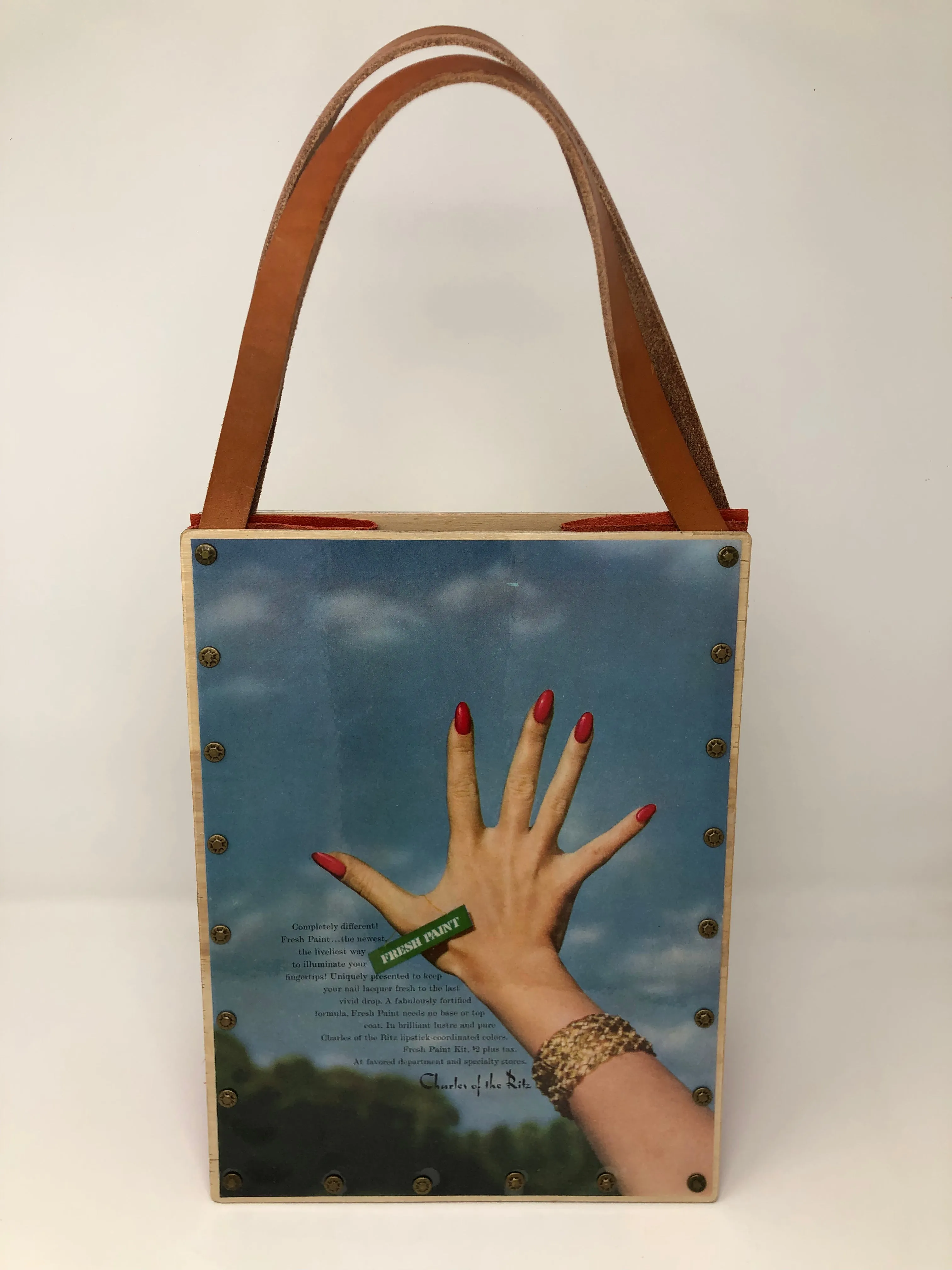 Vintage Graphics Tote Bag - Vogue Summer Fashion and Ritz Polish Vogue 1959
