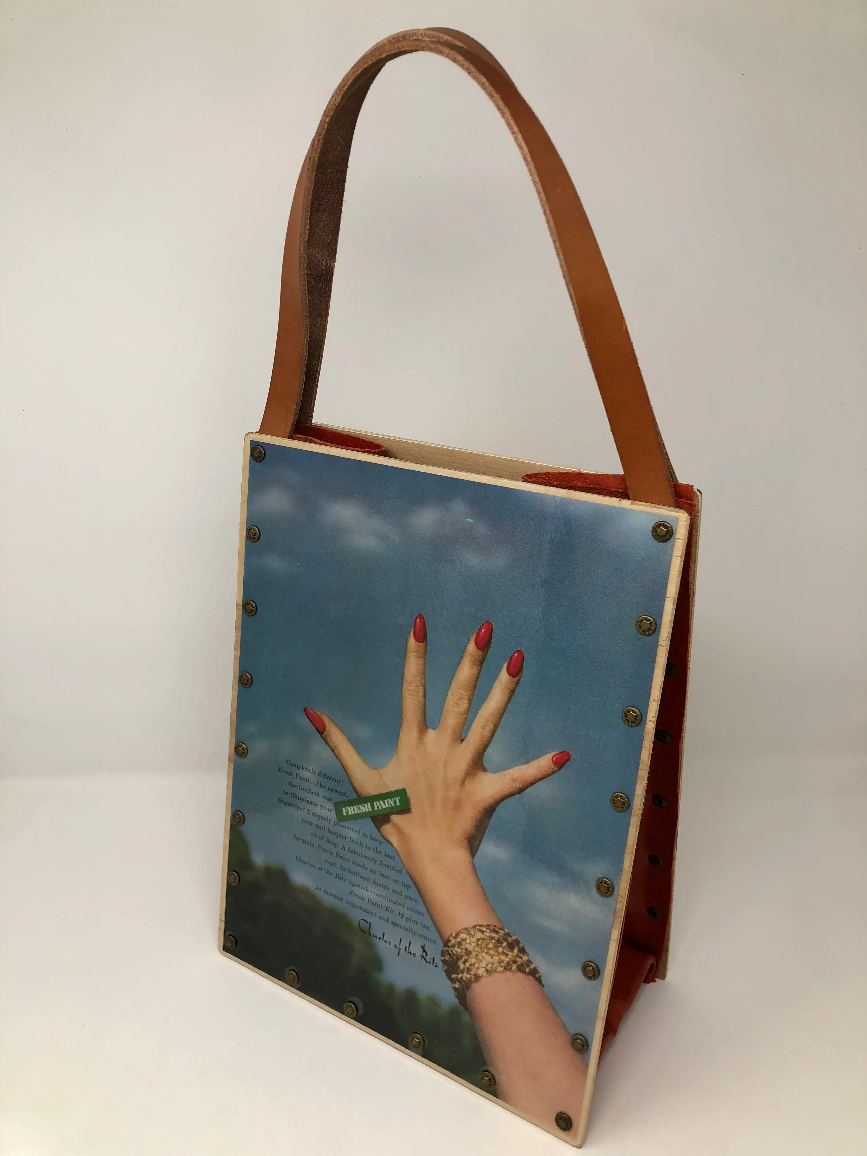 Vintage Graphics Tote Bag - Vogue Summer Fashion and Ritz Polish Vogue 1959