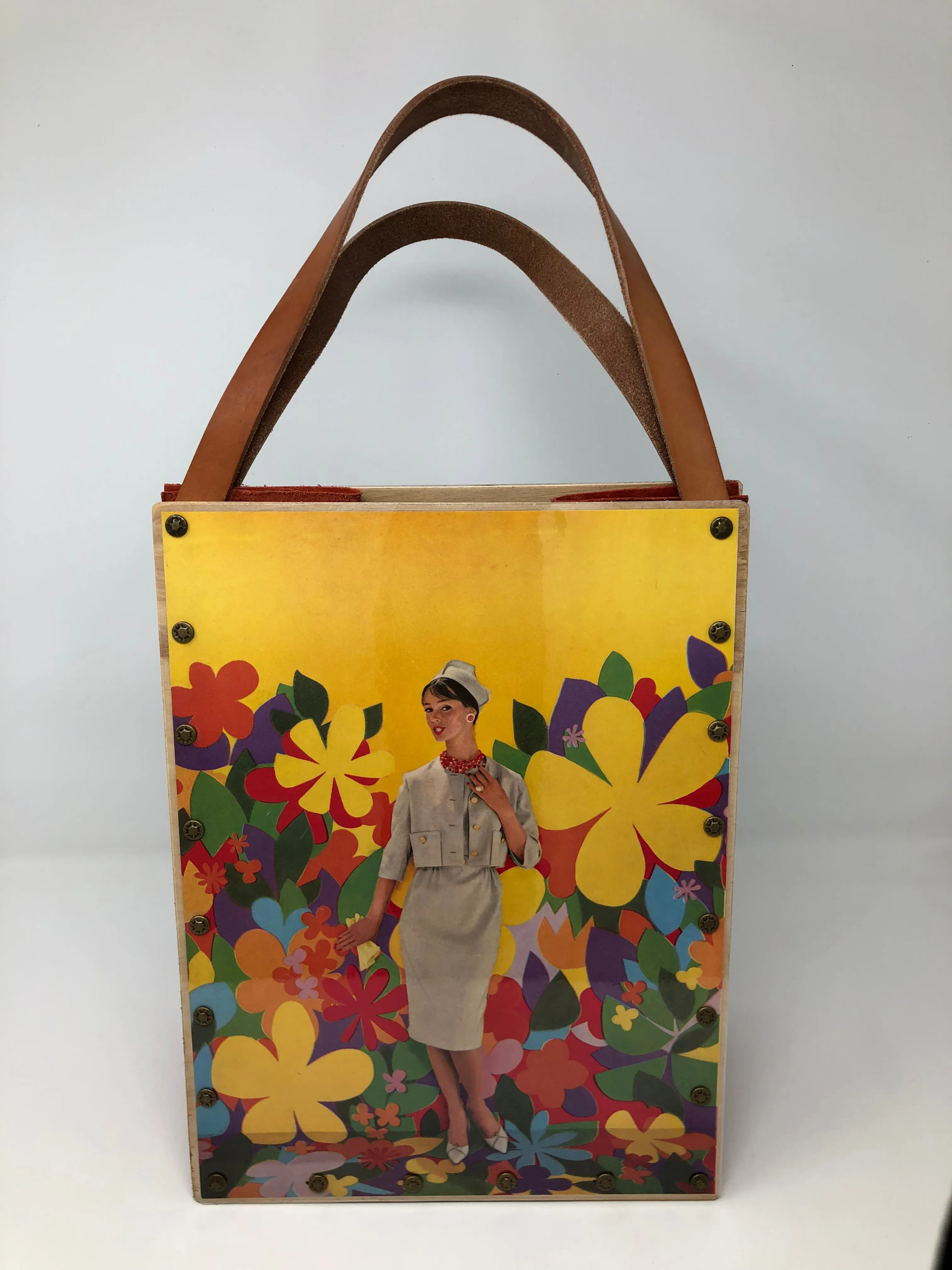 Vintage Graphics Tote Bag - Vogue Summer Fashion and Ritz Polish Vogue 1959