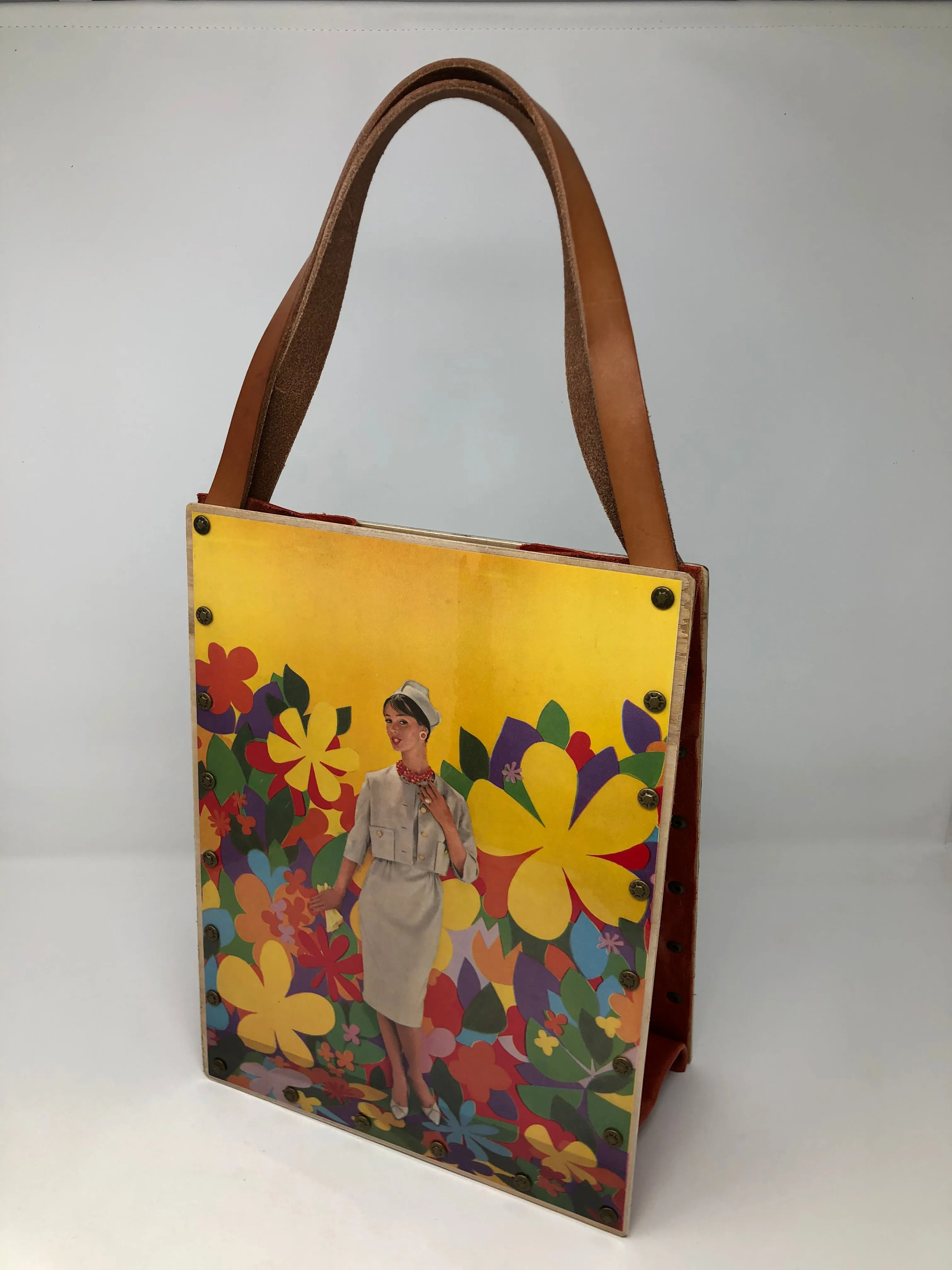 Vintage Graphics Tote Bag - Vogue Summer Fashion and Ritz Polish Vogue 1959