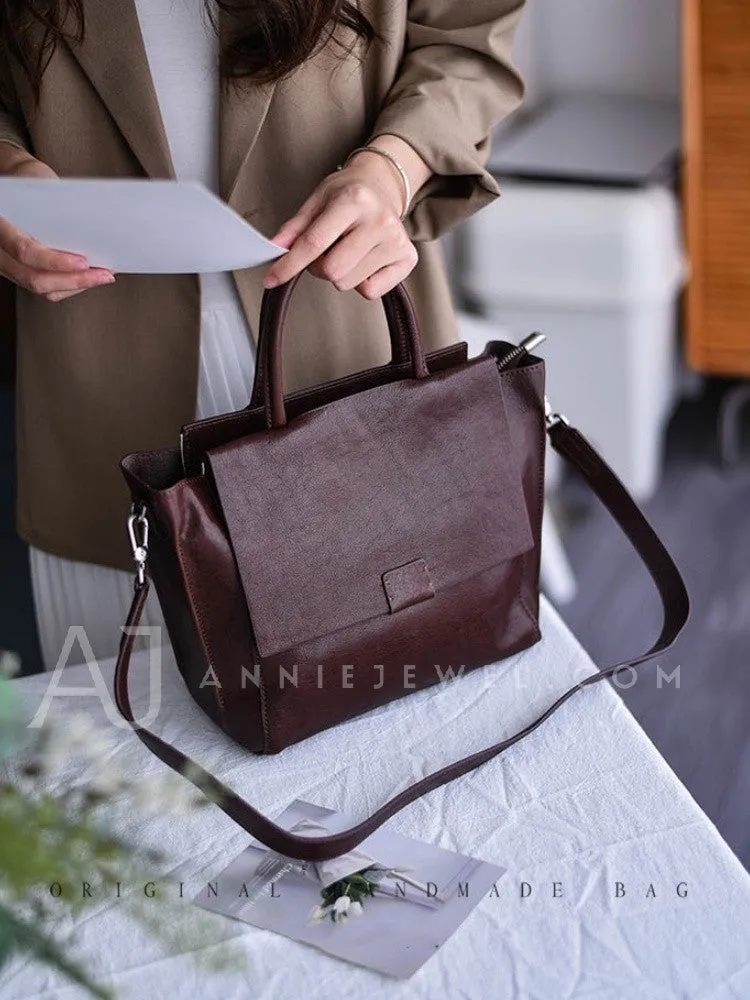 Women's Satchel Tote Handbags Brown Satchel Purse Tote Bag Satchel
